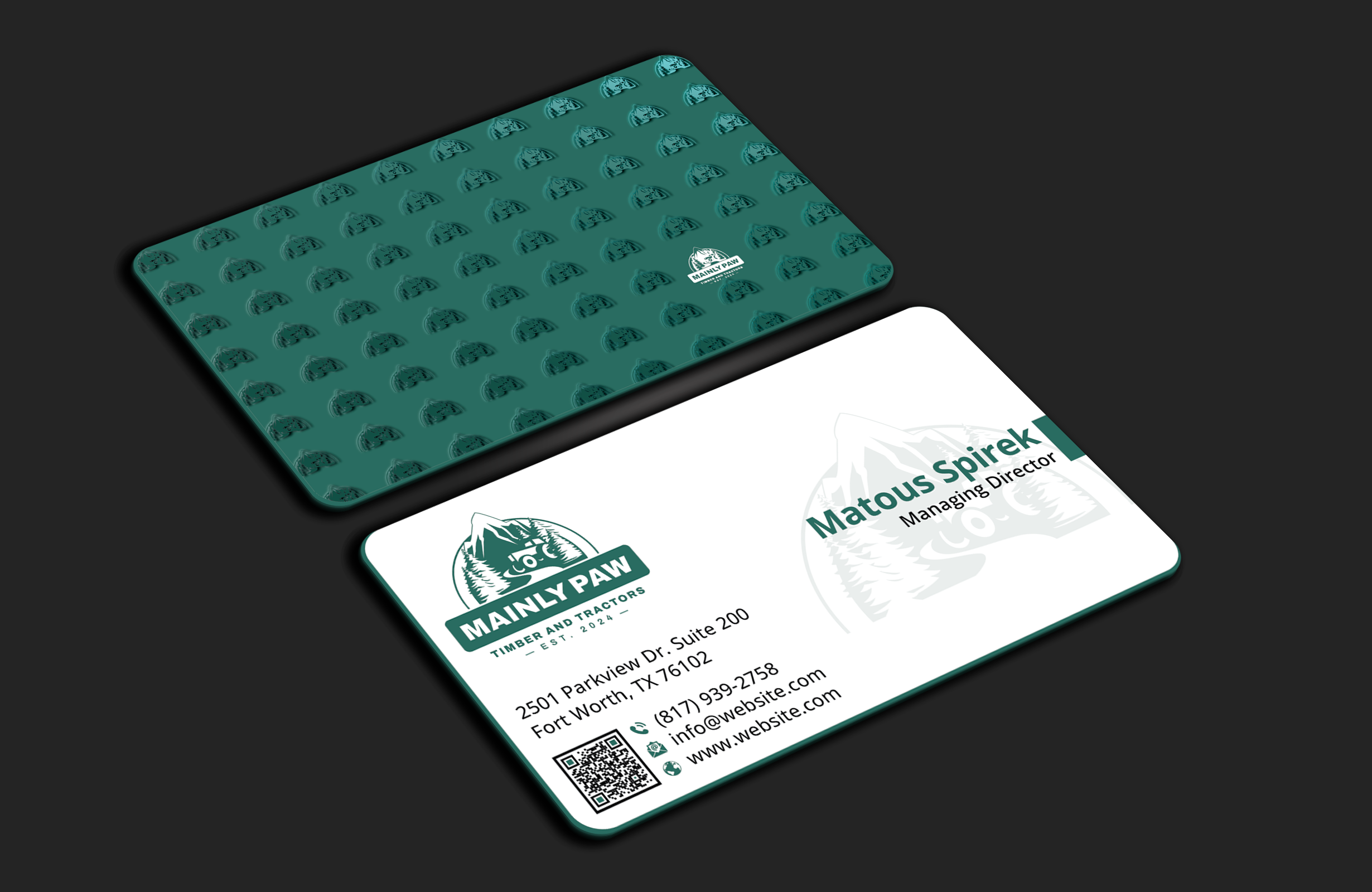 Business Card Design by DesignerShahadat for Mainely Paws LLC | Design #33086378