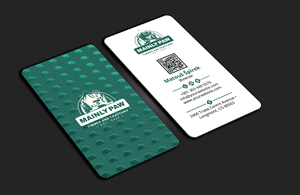 Design de Carte de Visite par DesignerShahadat pour Mainely Paws LLC | Design : #33086404