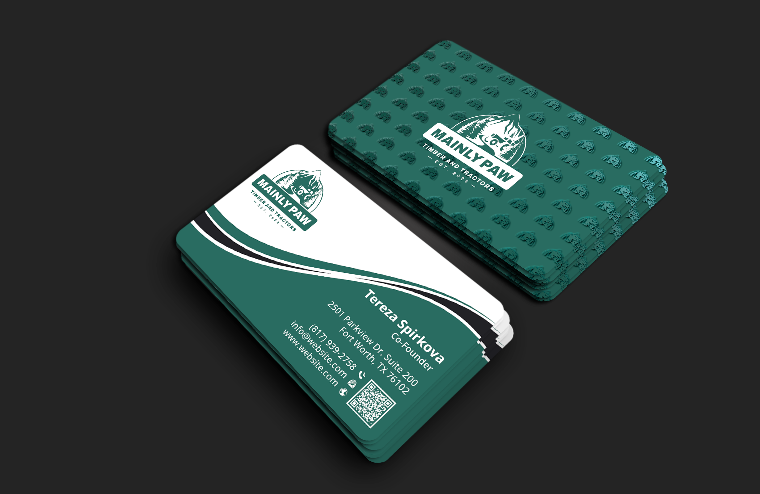 Design de Carte de Visite par DesignerShahadat pour Mainely Paws LLC | Design #33086405