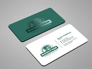 Business Card Design by Innovative Graphix for Mainely Paws LLC | Design: #33081844