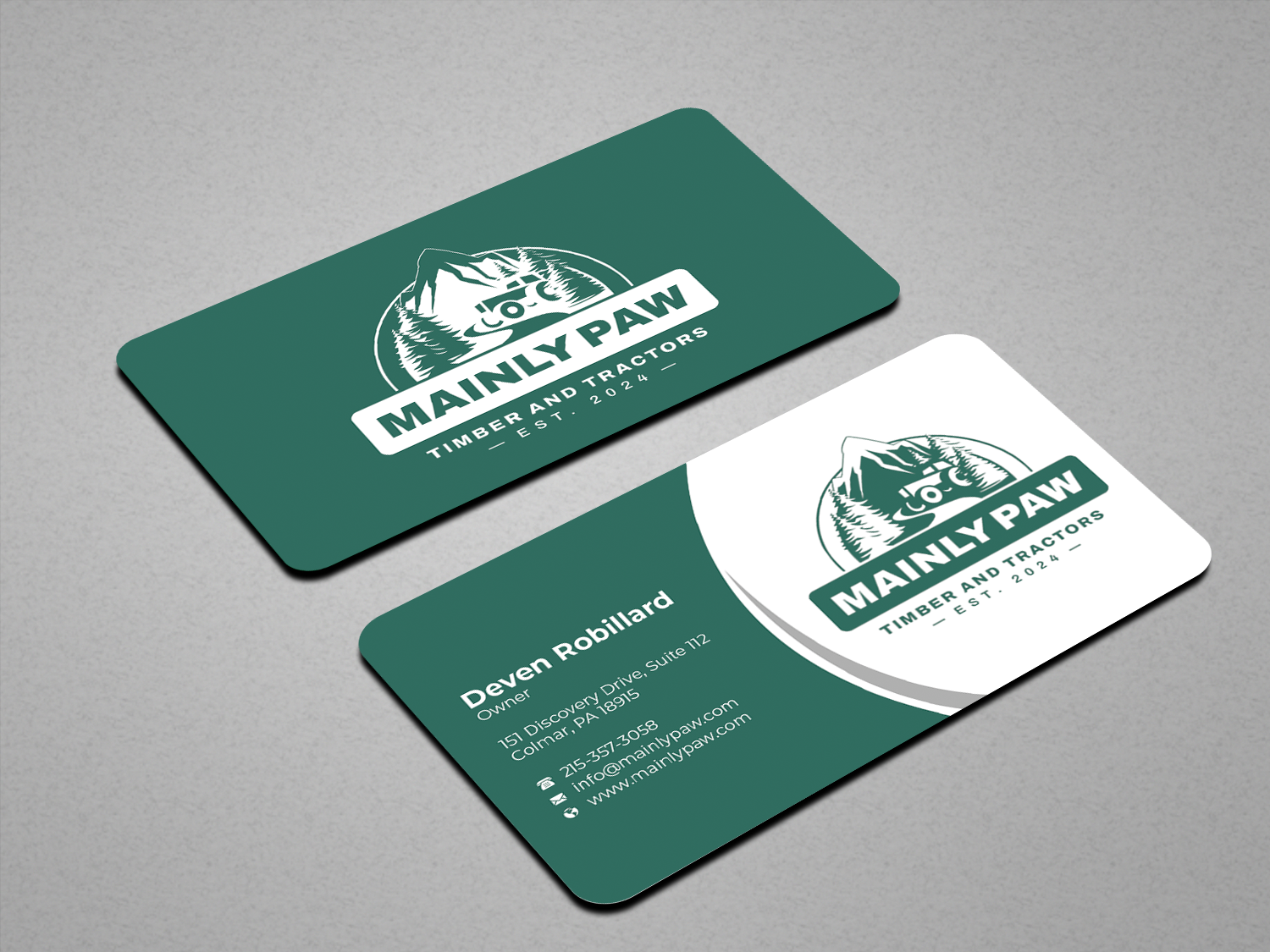 Business Card Design by Innovative Graphix for Mainely Paws LLC | Design #33081858