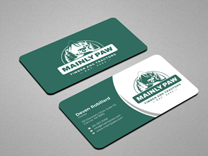 Business Card Design by Innovative Graphix for Mainely Paws LLC | Design: #33081858