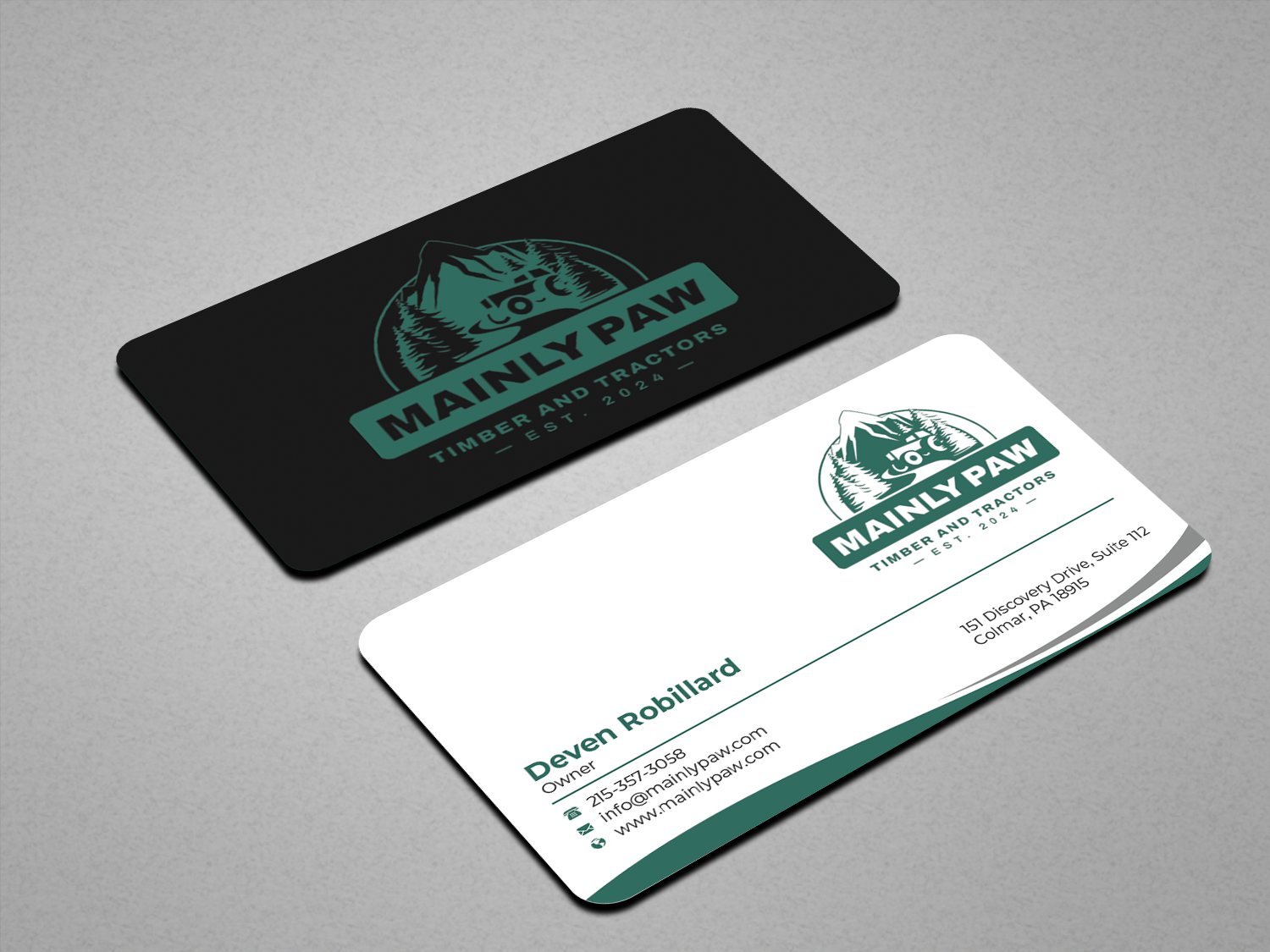 Business Card Design by Innovative Graphix for Mainely Paws LLC | Design #33081860