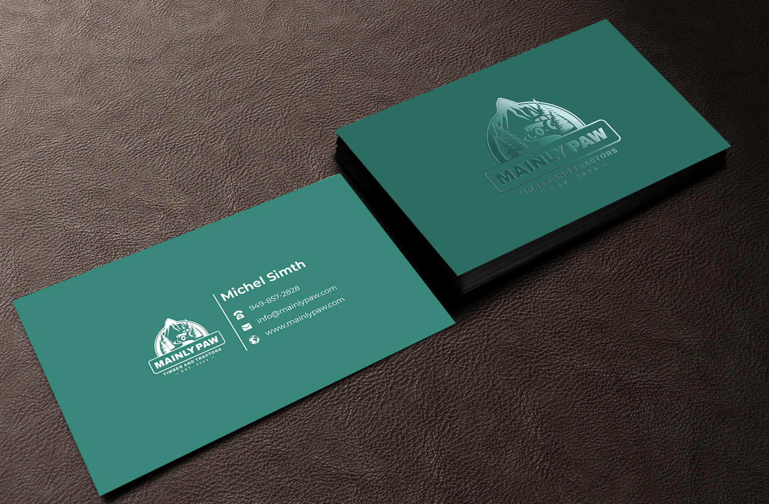 Business Card Design by Innovative Graphix for Mainely Paws LLC | Design #33086881