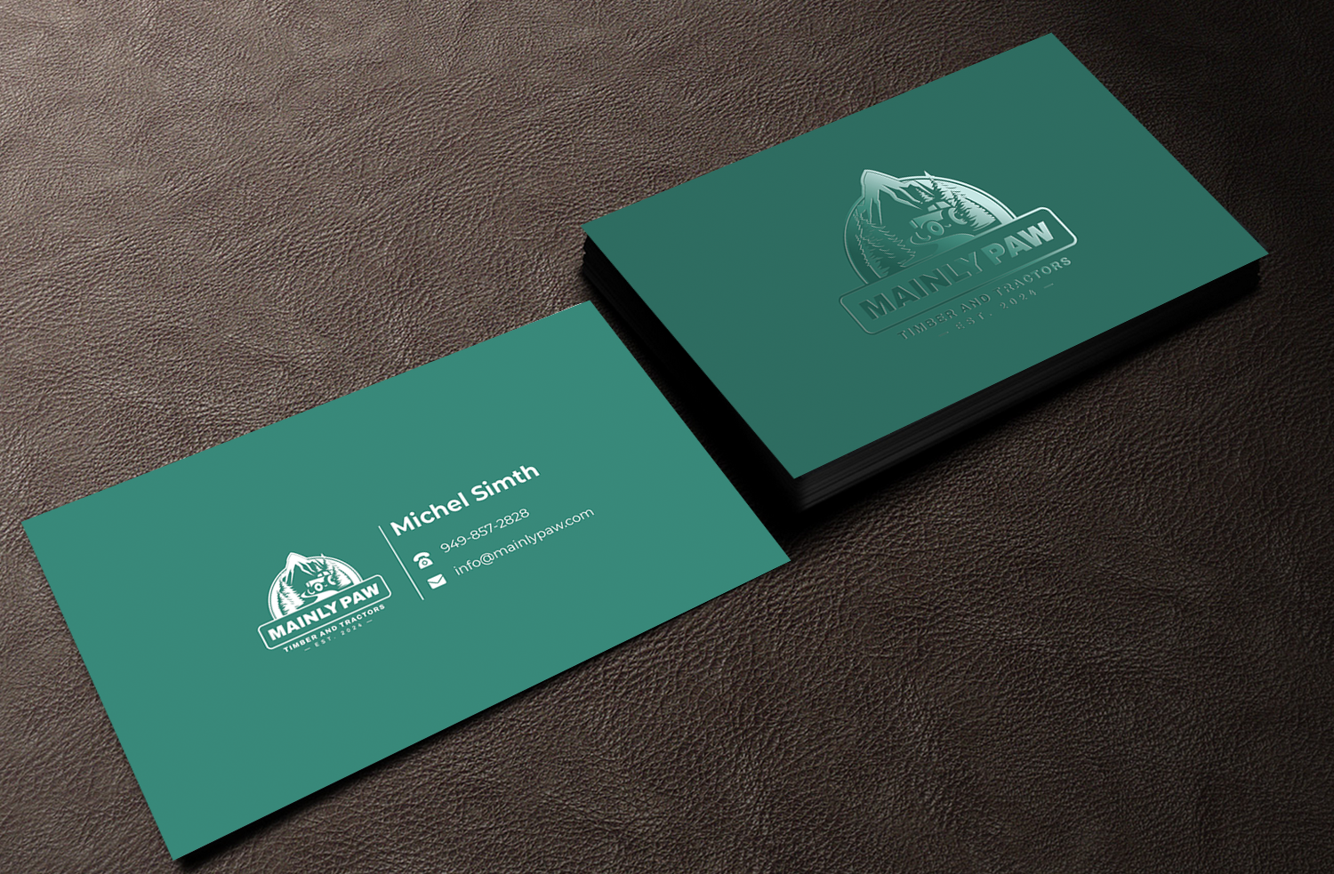 Business Card Design by Innovative Graphix for Mainely Paws LLC | Design #33086948