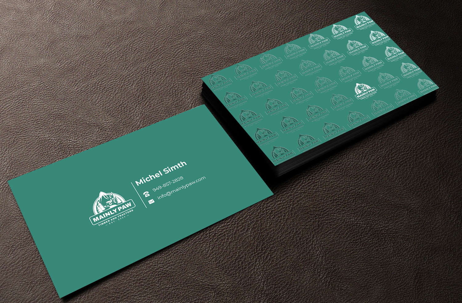 Business Card Design by Innovative Graphix for Mainely Paws LLC | Design #33086950