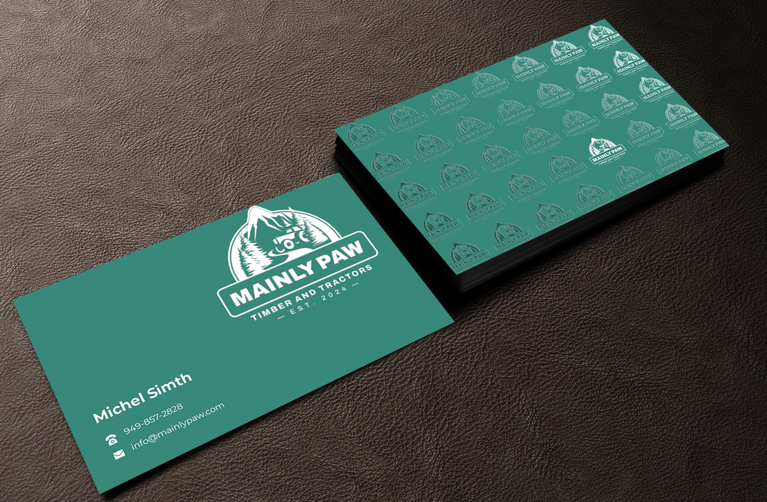 Business Card Design by Innovative Graphix for Mainely Paws LLC | Design #33086956