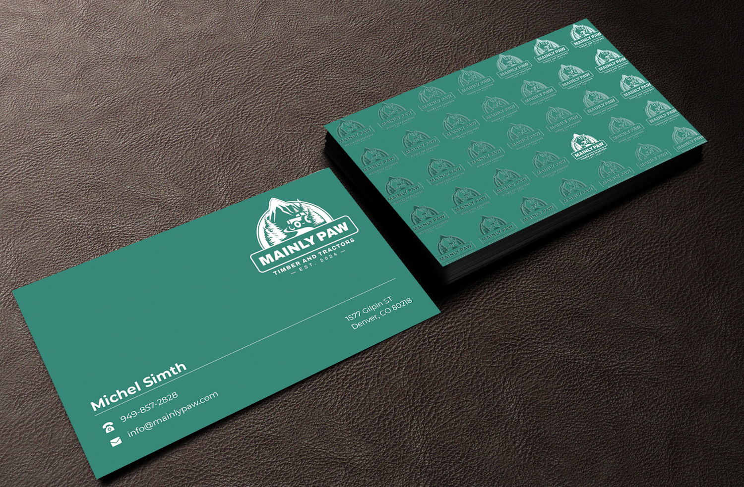 Business Card Design by Innovative Graphix for Mainely Paws LLC | Design #33086992