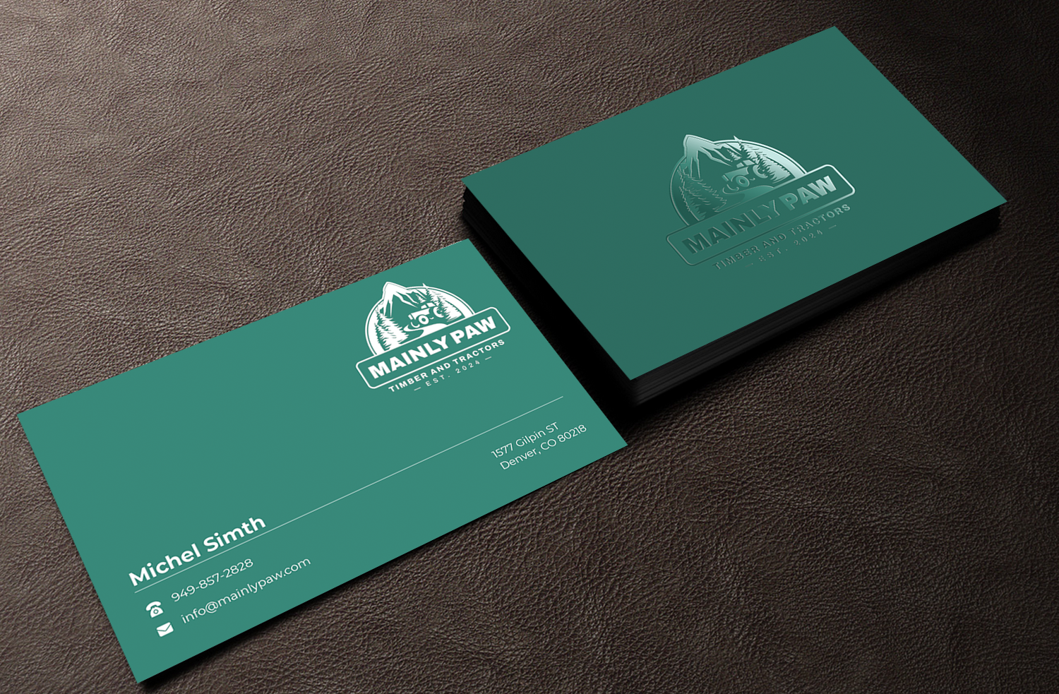 Business Card Design by Innovative Graphix for Mainely Paws LLC | Design #33086993