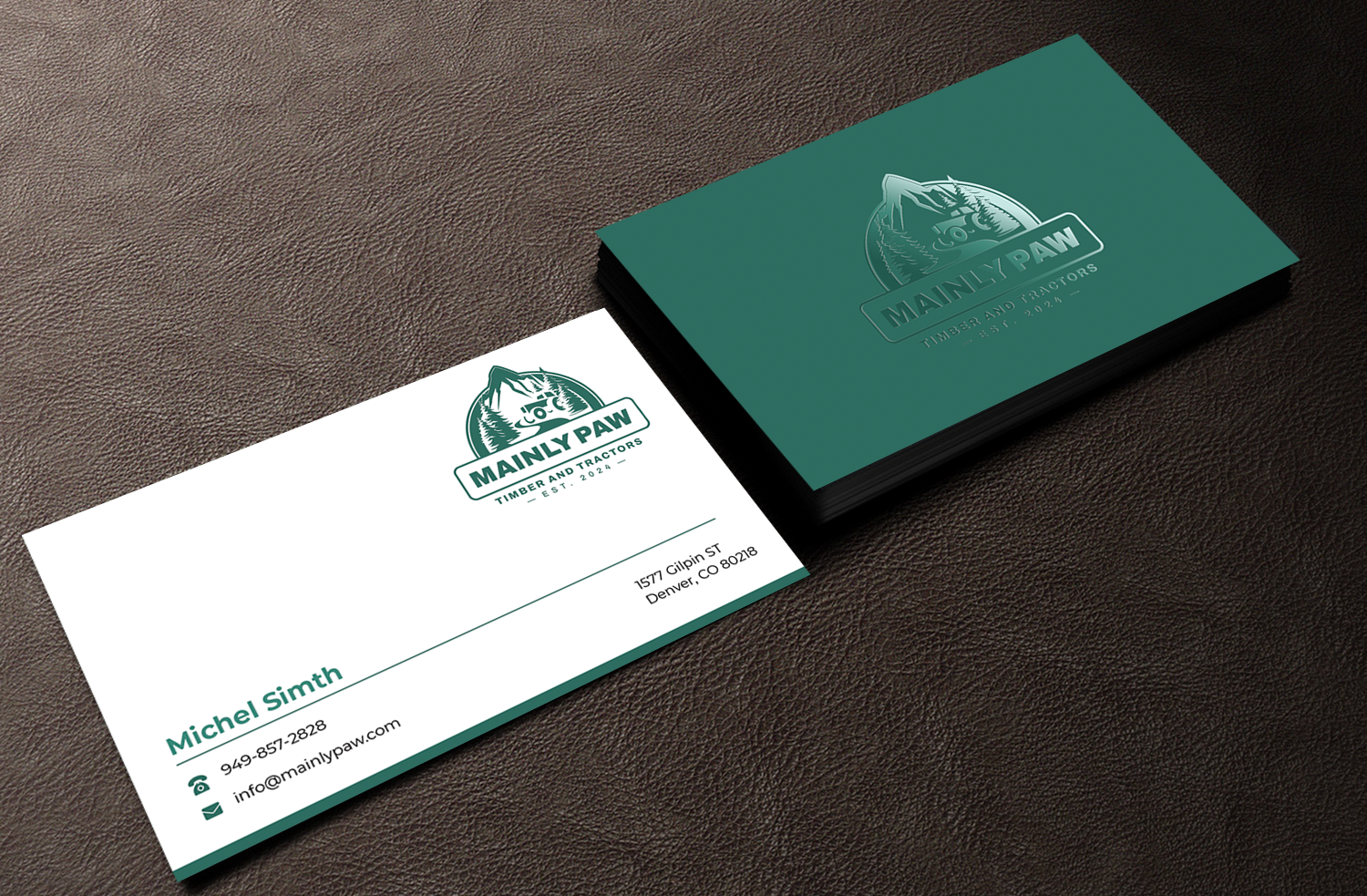 Business Card Design by Innovative Graphix for Mainely Paws LLC | Design #33087063