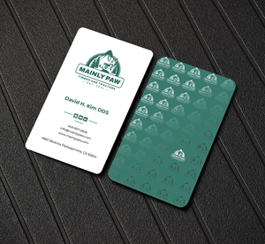 Business Card Design by Innovative Graphix for Mainely Paws LLC | Design: #33088013