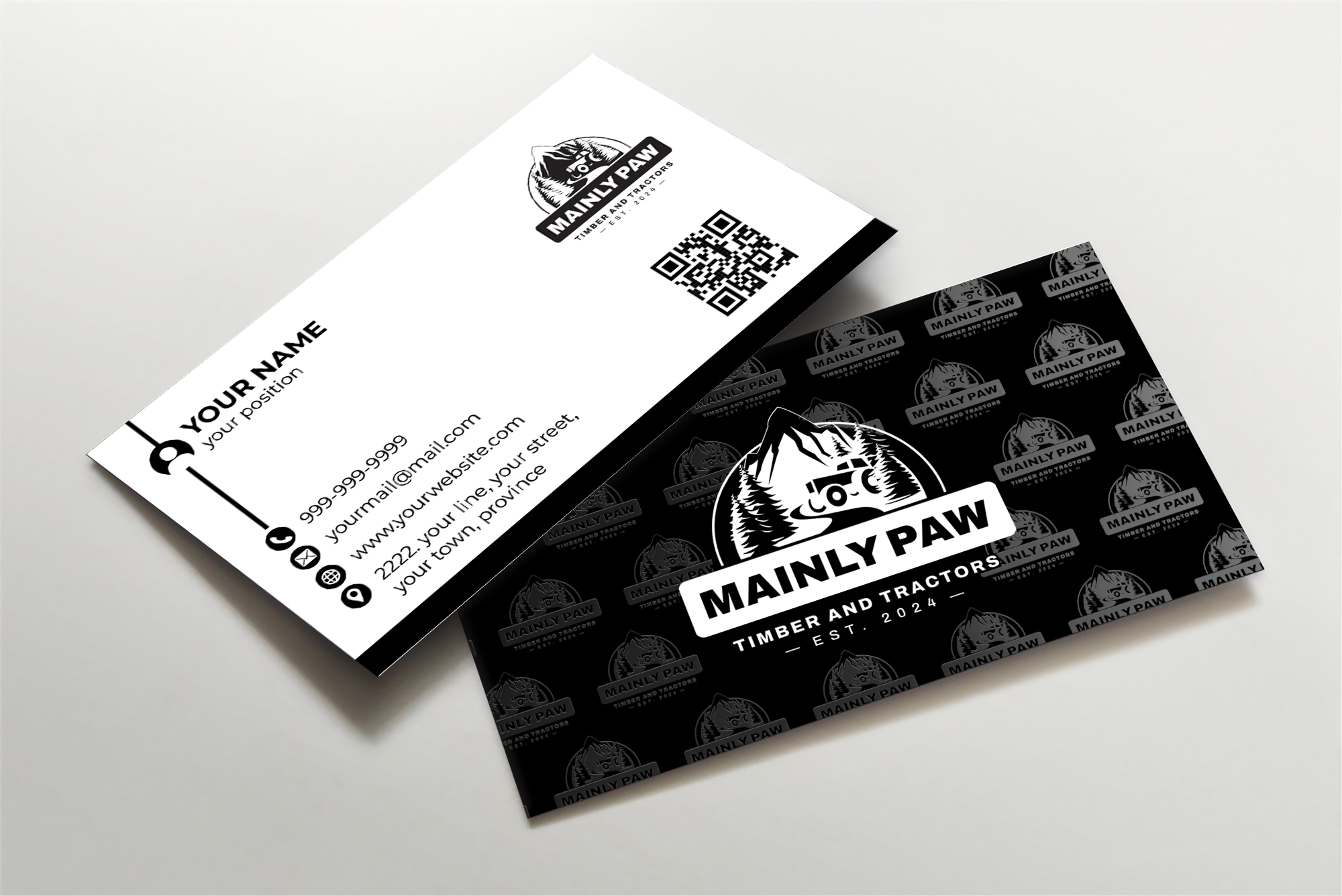 Design de Carte de Visite par Design_Duo pour Mainely Paws LLC | Design #33089262