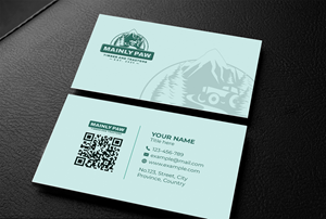 Design de Carte de Visite par Design_Duo pour Mainely Paws LLC | Design : #33090674