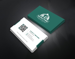 Visitenkarten-Design von artbitin für Mainely Paws LLC | Design: #33081733