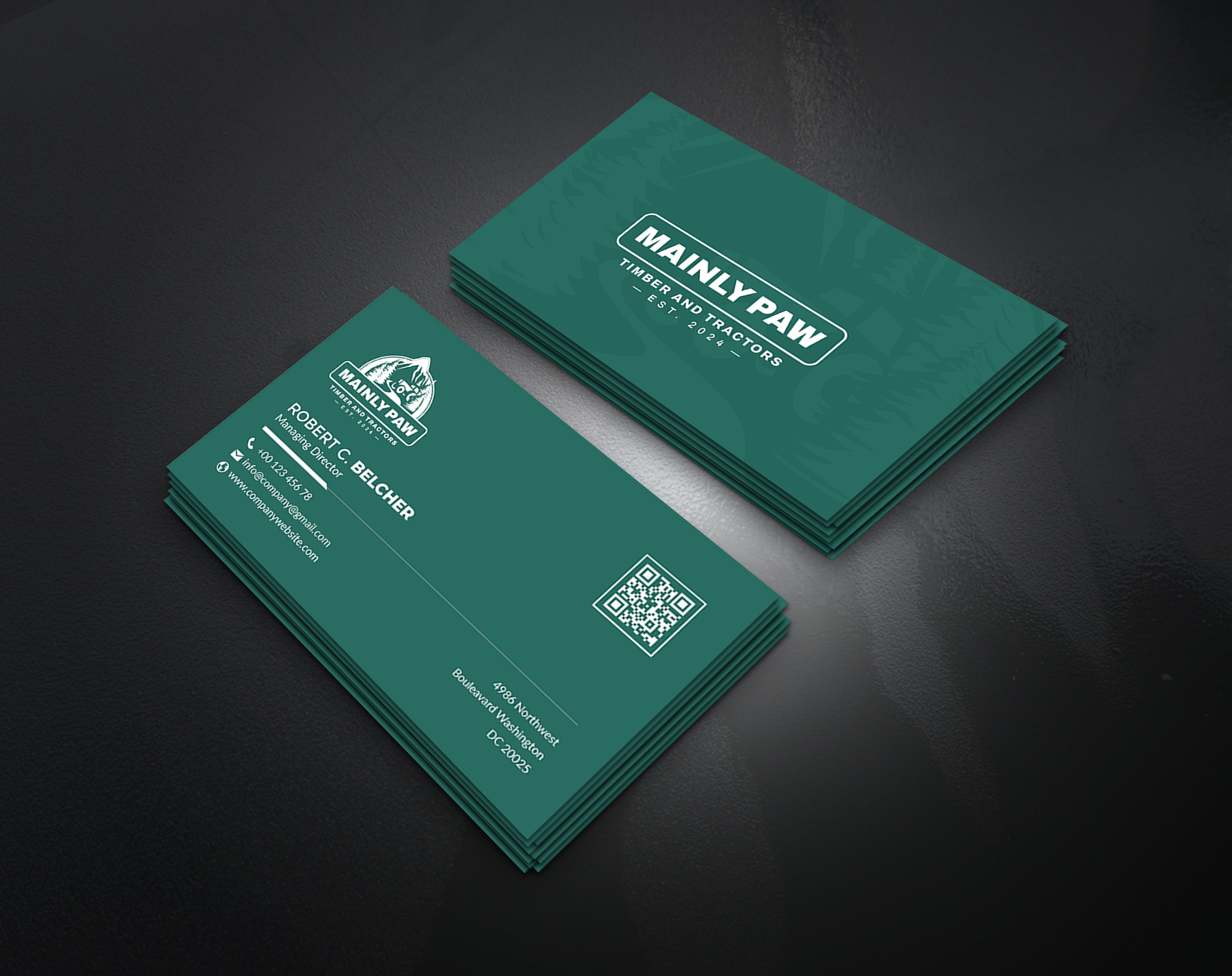 Visitenkarten-Design von artbitin für Mainely Paws LLC | Design #33081740