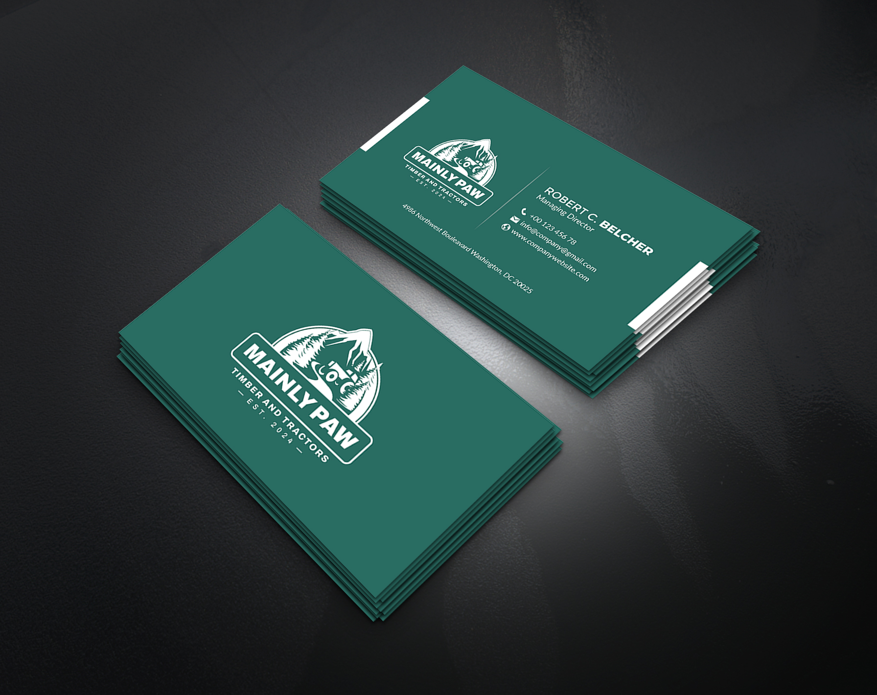 Visitenkarten-Design von artbitin für Mainely Paws LLC | Design #33081741