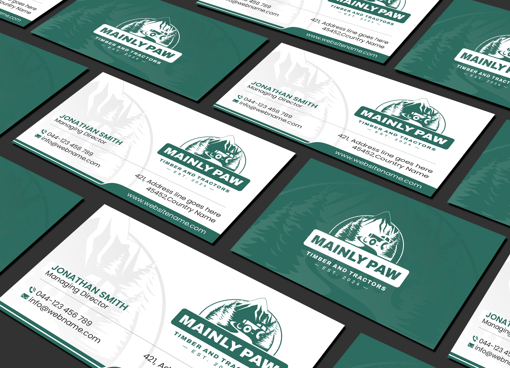 Business Card Design by Creations Box 2015 for Mainely Paws LLC | Design #33083402