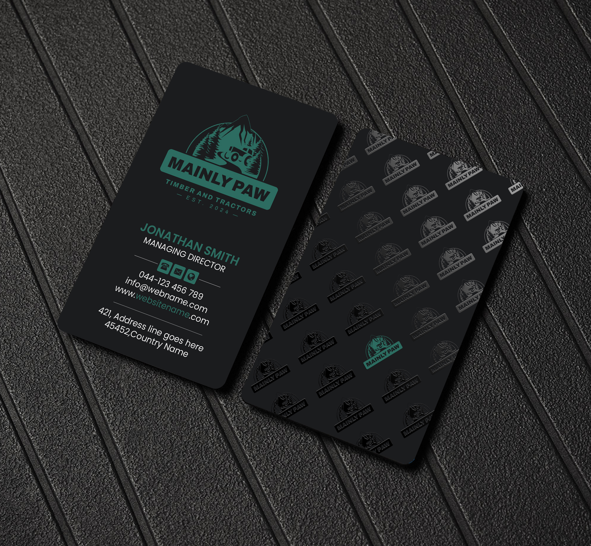Business Card Design by Creations Box 2015 for Mainely Paws LLC | Design #33083417