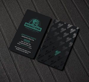 Visitenkarten-Design von Creations Box 2015 für Mainely Paws LLC | Design: #33083417