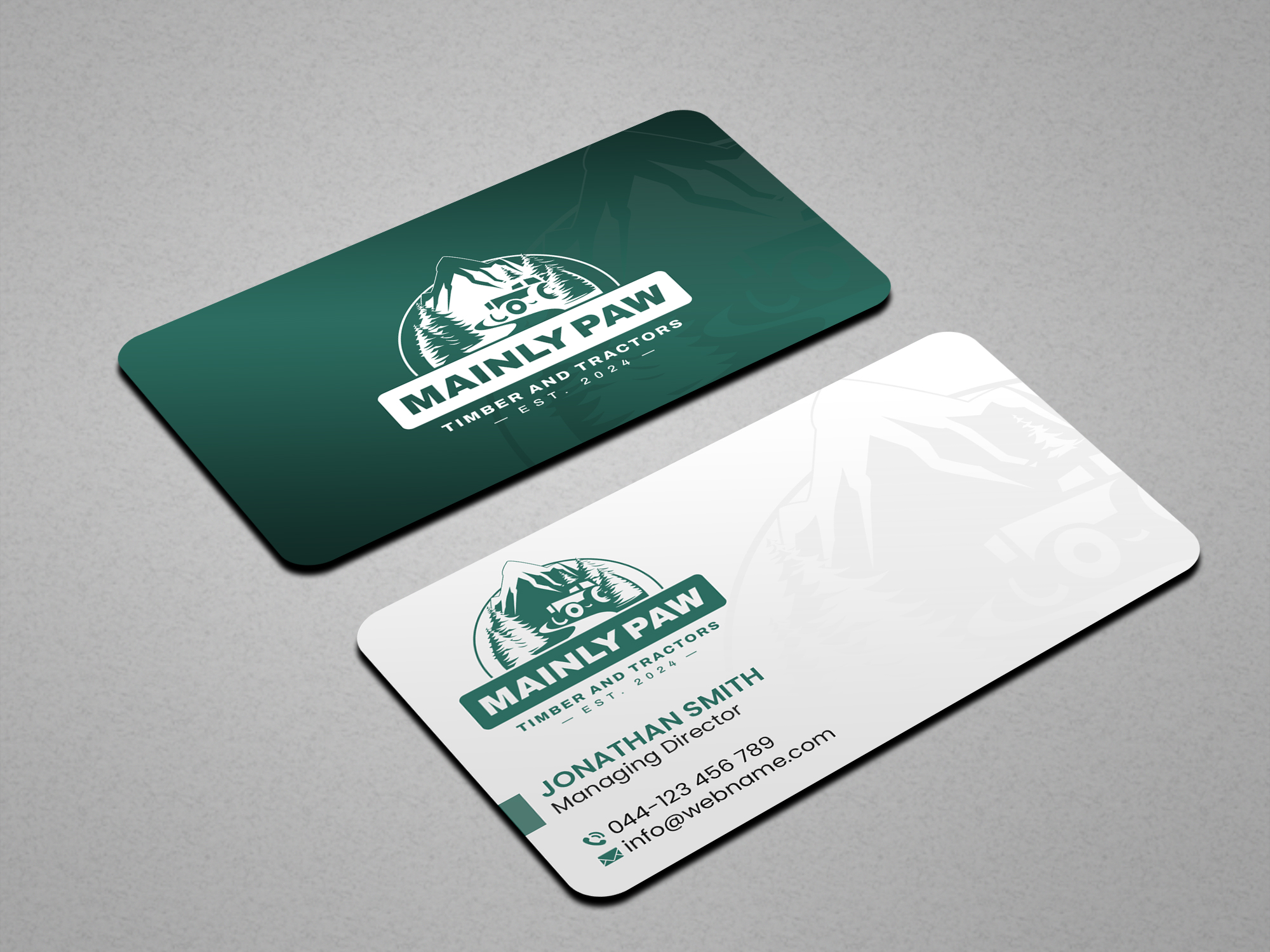 Visitenkarten-Design von Creations Box 2015 für Mainely Paws LLC | Design #33089866