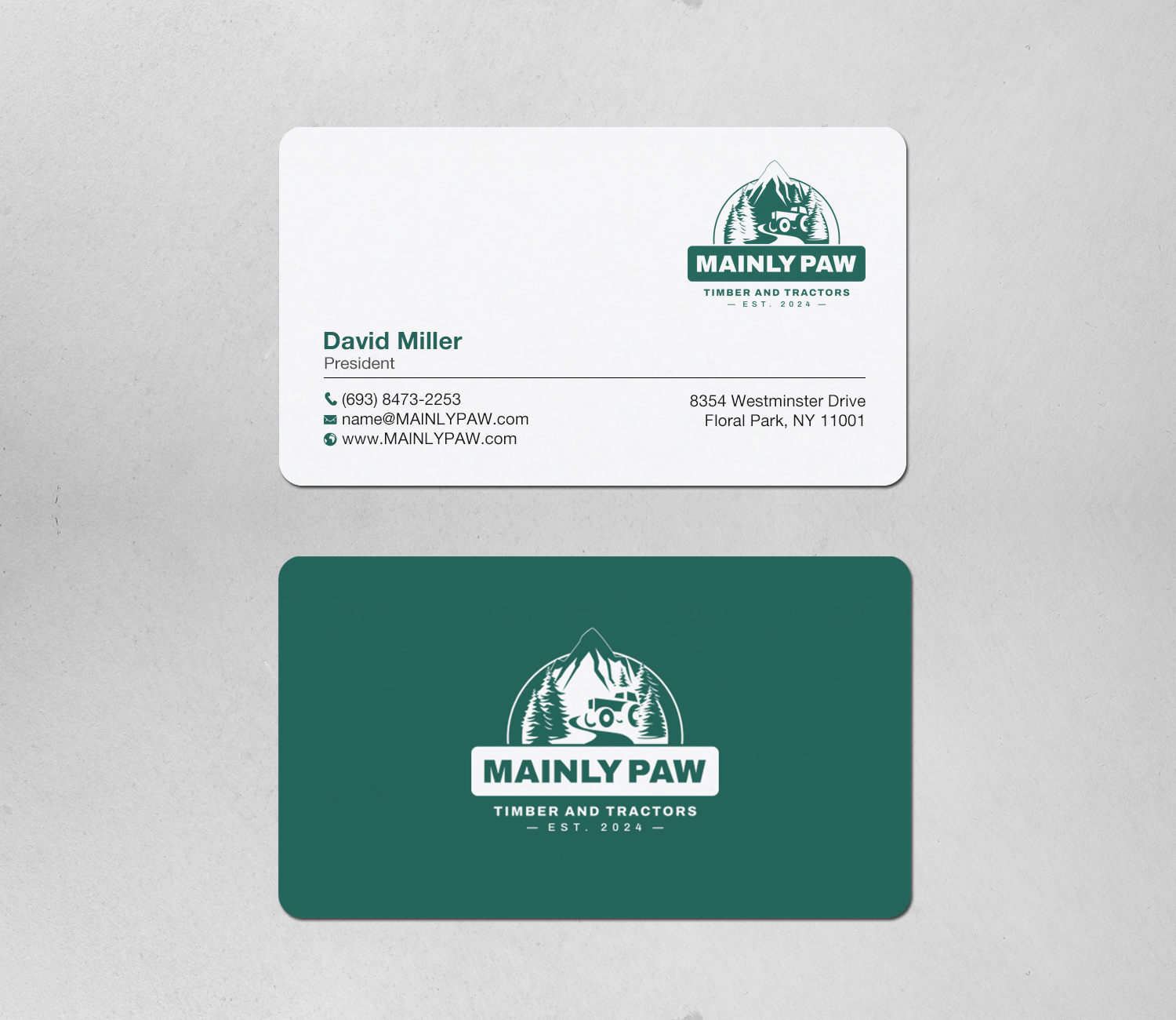 Business Card Design by Brand aid for Mainely Paws LLC | Design #33084729