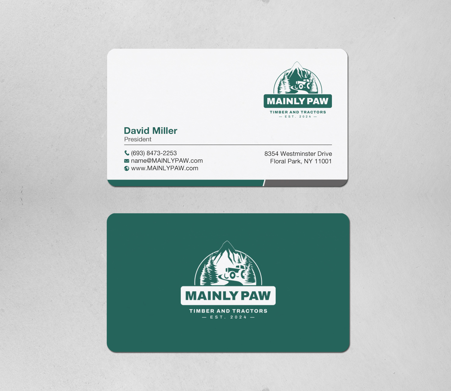 Business Card Design by Brand aid for Mainely Paws LLC | Design #33084731