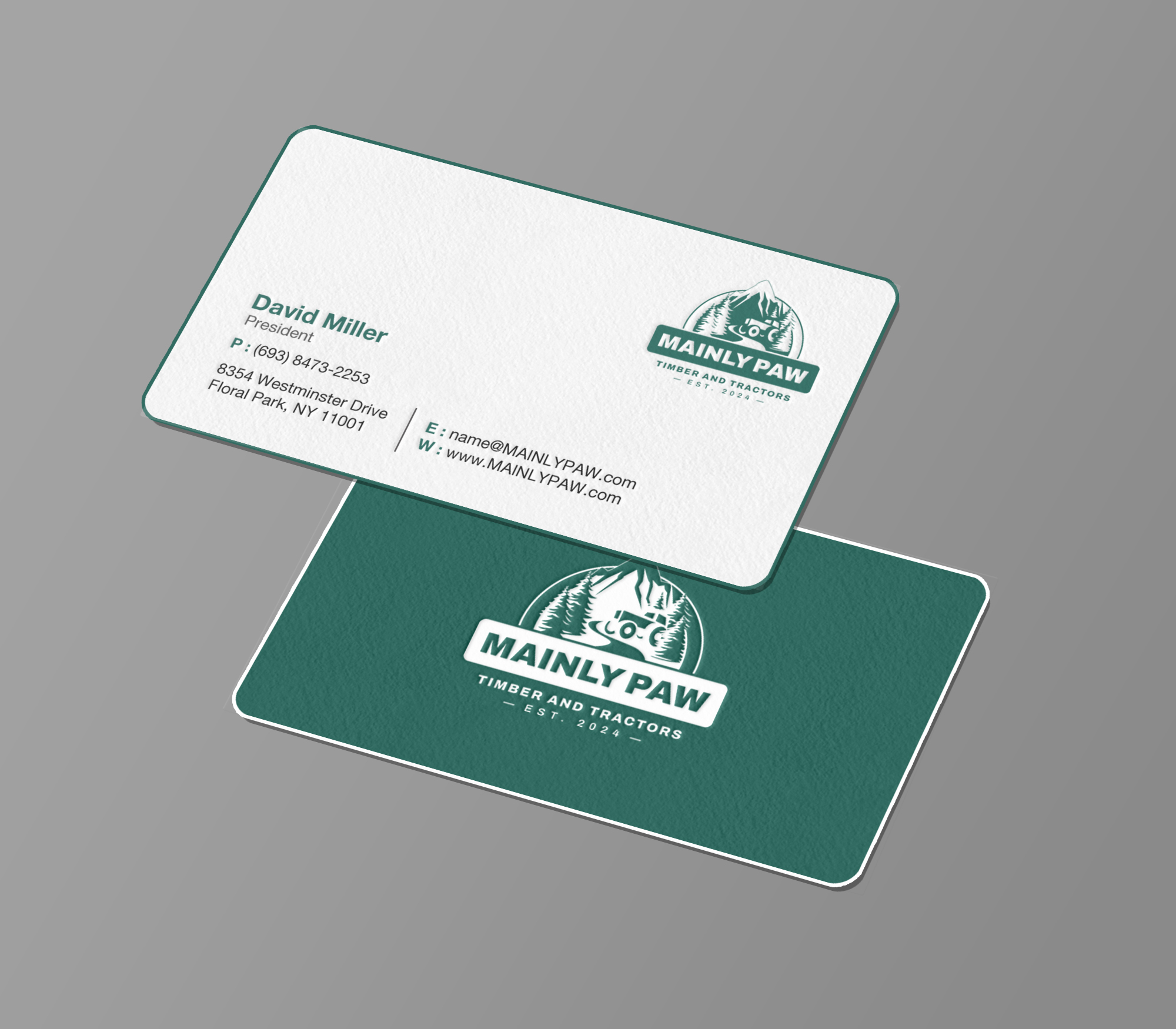 Business Card Design by Brand aid for Mainely Paws LLC | Design #33084740