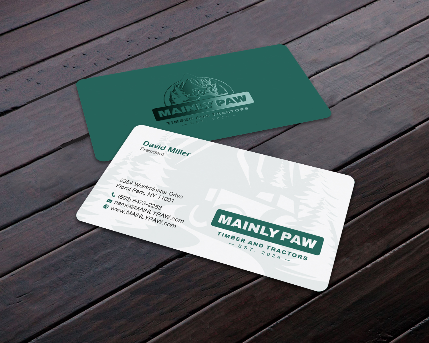 Business Card Design by Brand aid for Mainely Paws LLC | Design #33084745