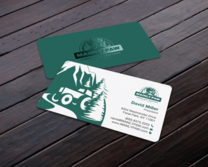 Business Card Design by Brand aid for Mainely Paws LLC | Design: #33084746