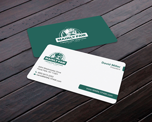 Diseño de Tarjeta de Presentación por Brand aid para Mainely Paws LLC | Diseño: #33084748