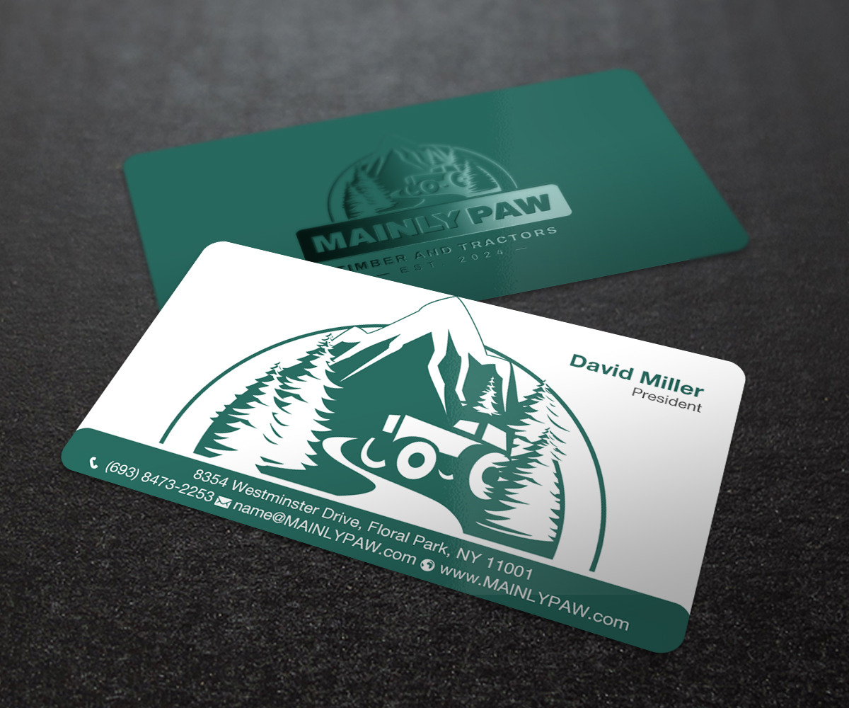 Diseño de Tarjeta de Presentación por Brand aid para Mainely Paws LLC | Diseño #33089684