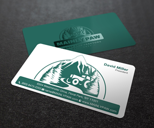 Visitenkarten-Design von Brand aid für Mainely Paws LLC | Design: #33089735
