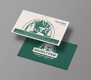 Visitenkarten-Design von Brand aid für Mainely Paws LLC | Design: #33089820