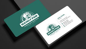 Visitenkarten-Design von chandrayaan.creative für Mainely Paws LLC | Design: #33084078