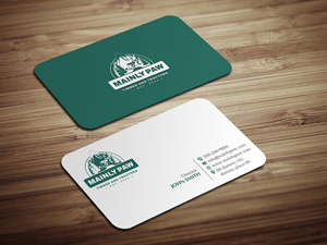 Design de Carte de Visite par Magic of Art pour Mainely Paws LLC | Design : #33083790
