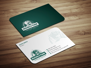Visitenkarten-Design von Magic of Art für Mainely Paws LLC | Design: #33083791
