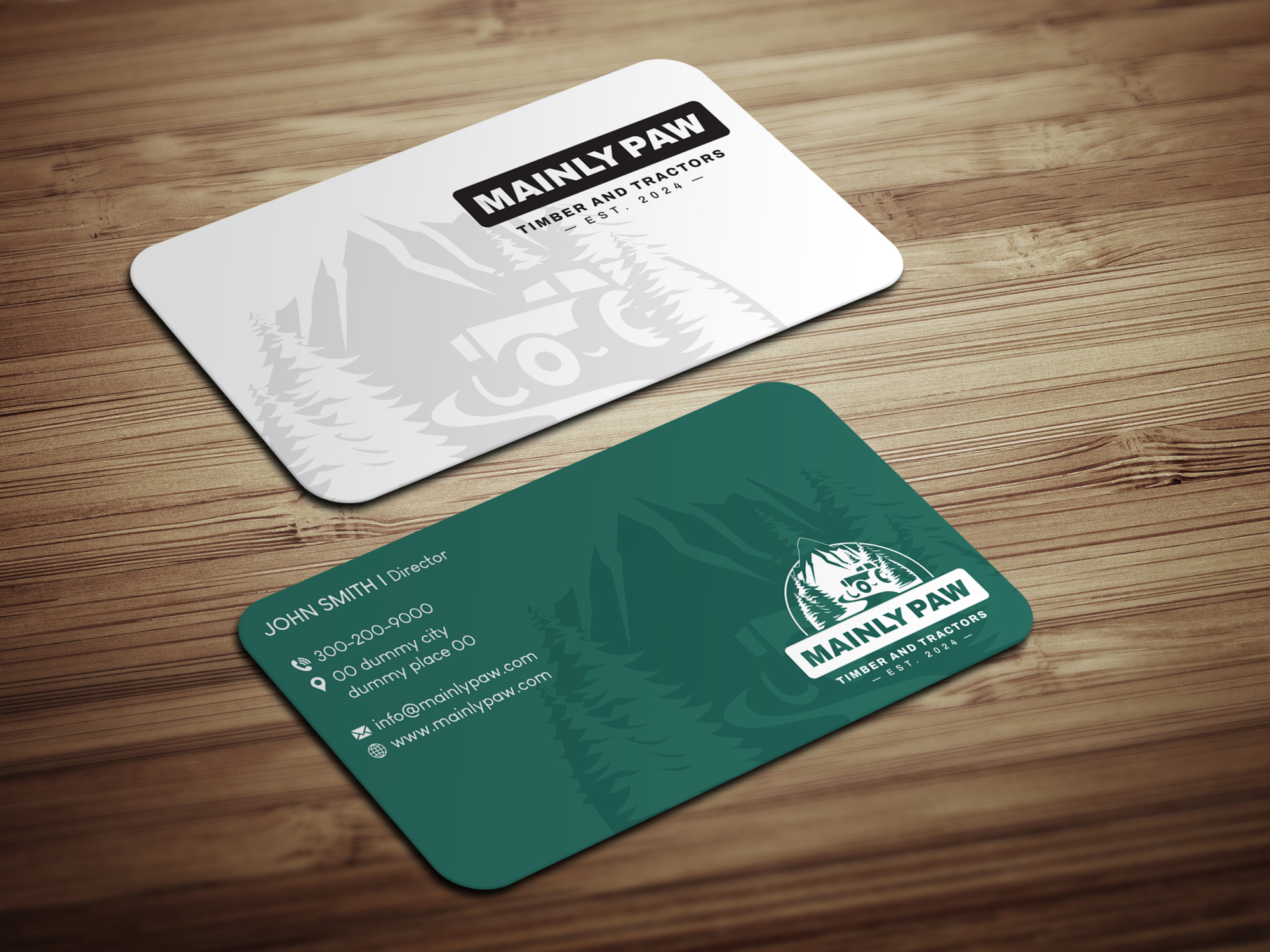 Business Card Design by Magic of Art for Mainely Paws LLC | Design #33083793
