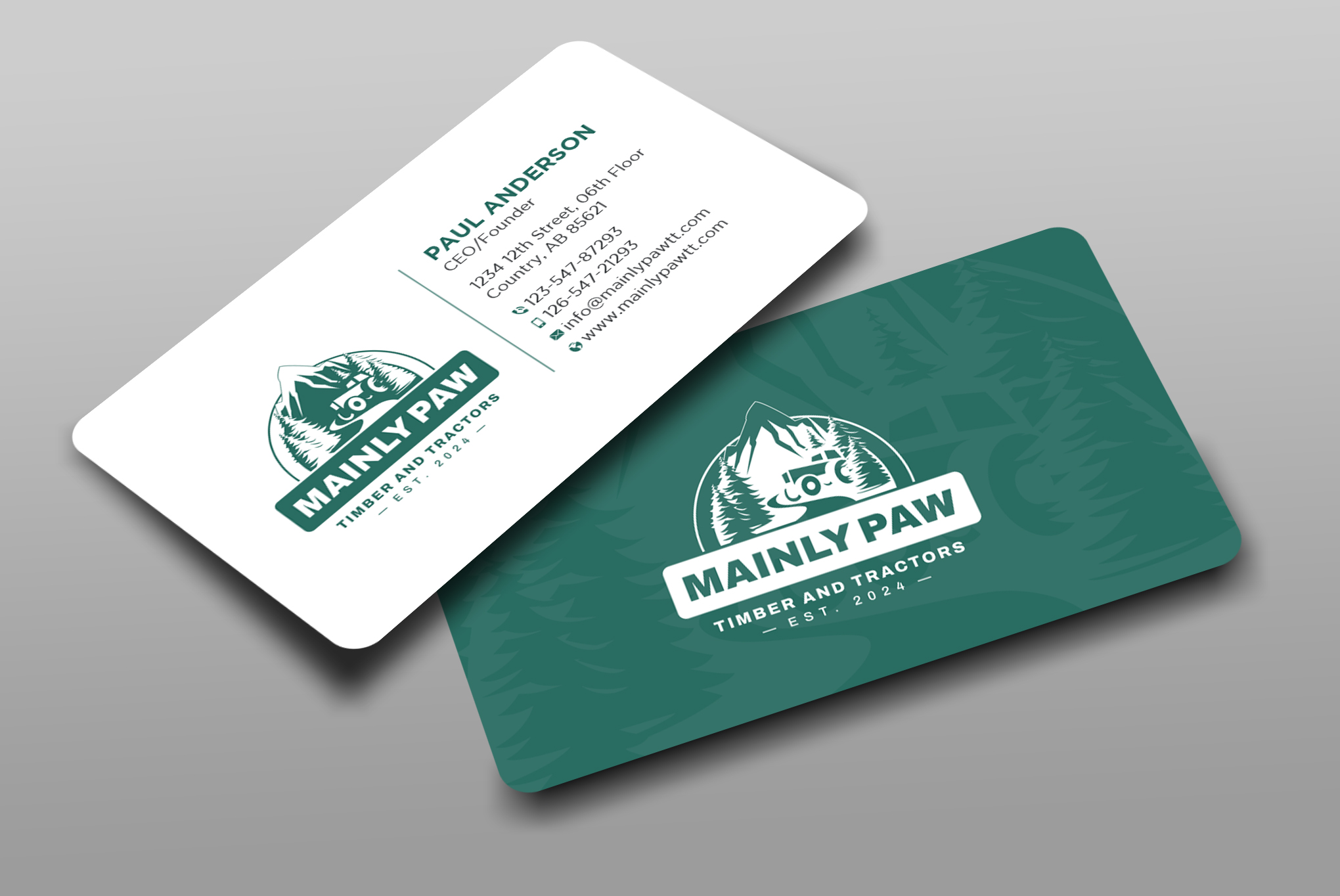 Business Card Design by Uttom 2 for Mainely Paws LLC | Design #33083456
