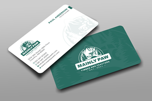 Visitenkarten-Design von Uttom 2 für Mainely Paws LLC | Design: #33083459