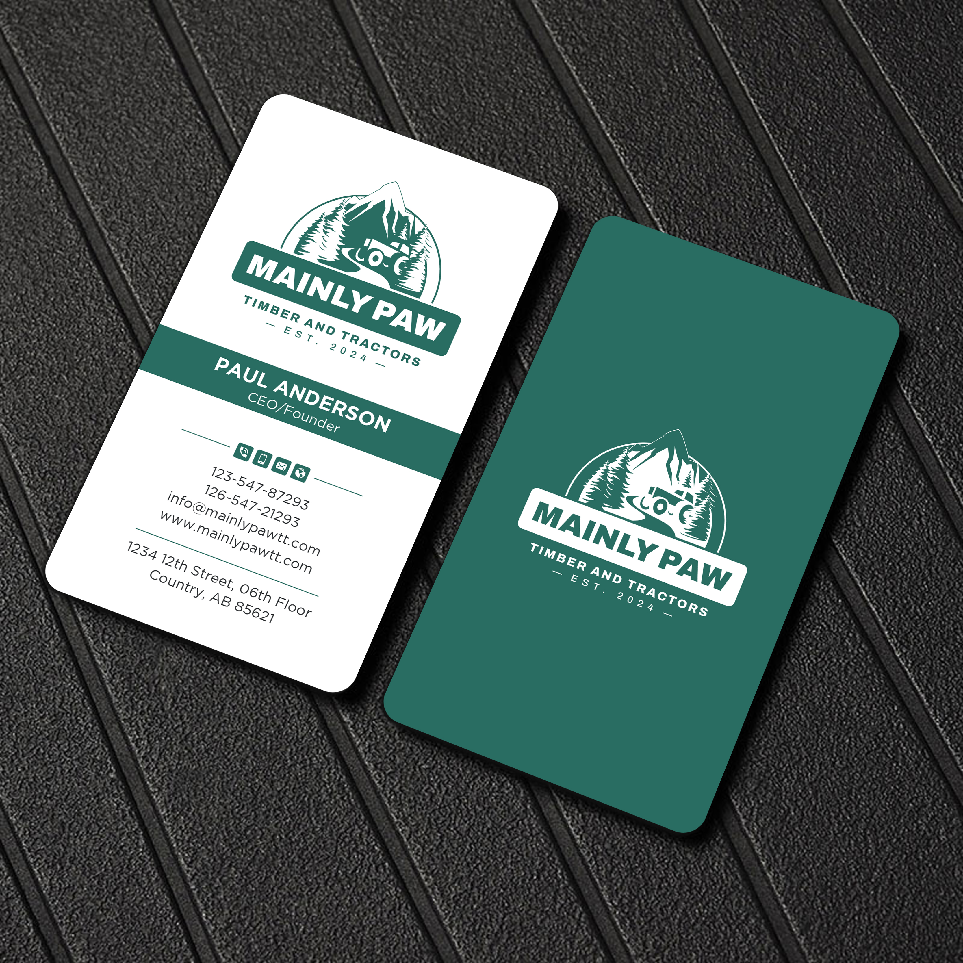 Visitenkarten-Design von Uttom 2 für Mainely Paws LLC | Design #33083470