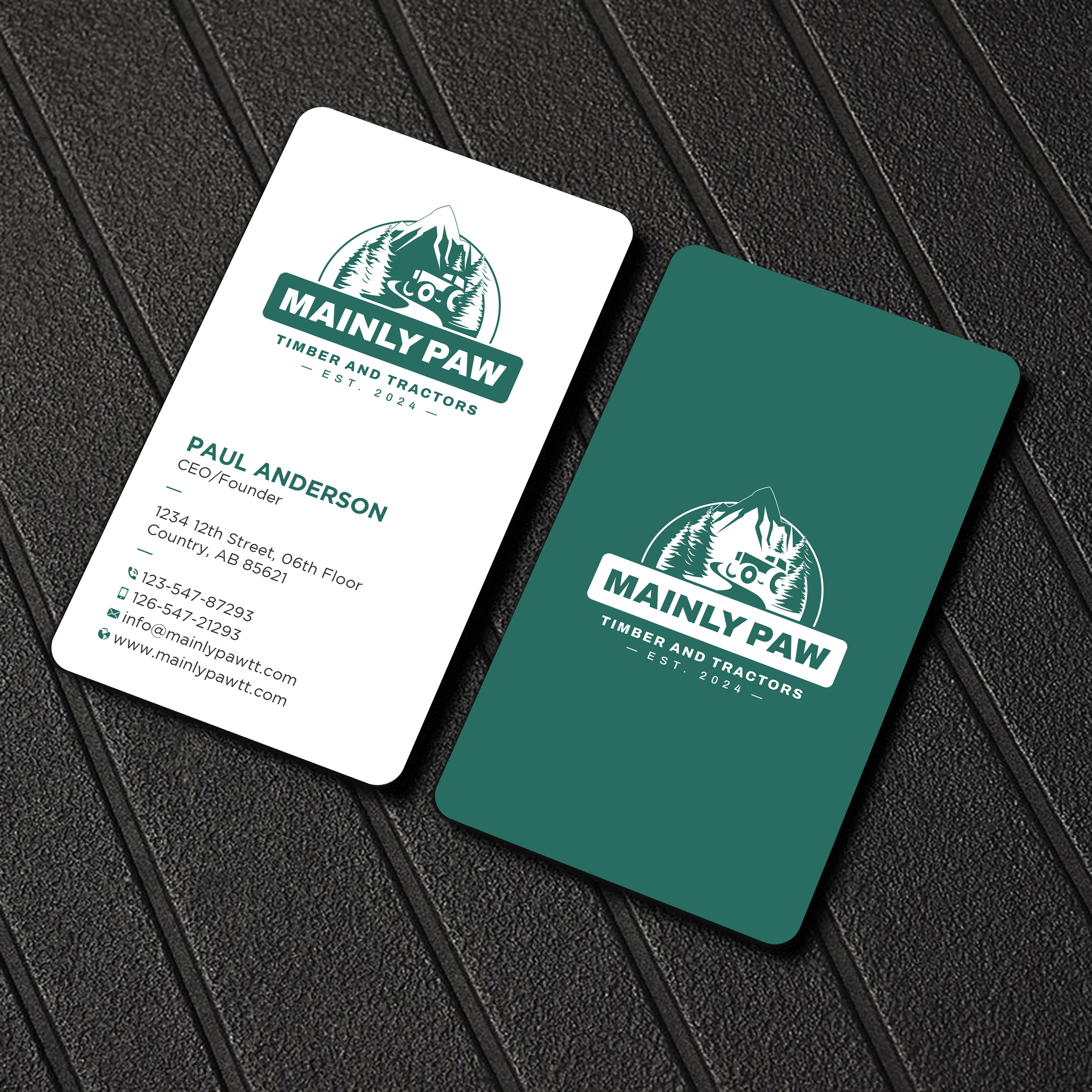 Visitenkarten-Design von Uttom 2 für Mainely Paws LLC | Design #33083472