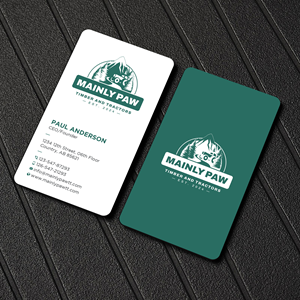 Visitenkarten-Design von Uttom 2 für Mainely Paws LLC | Design: #33083472