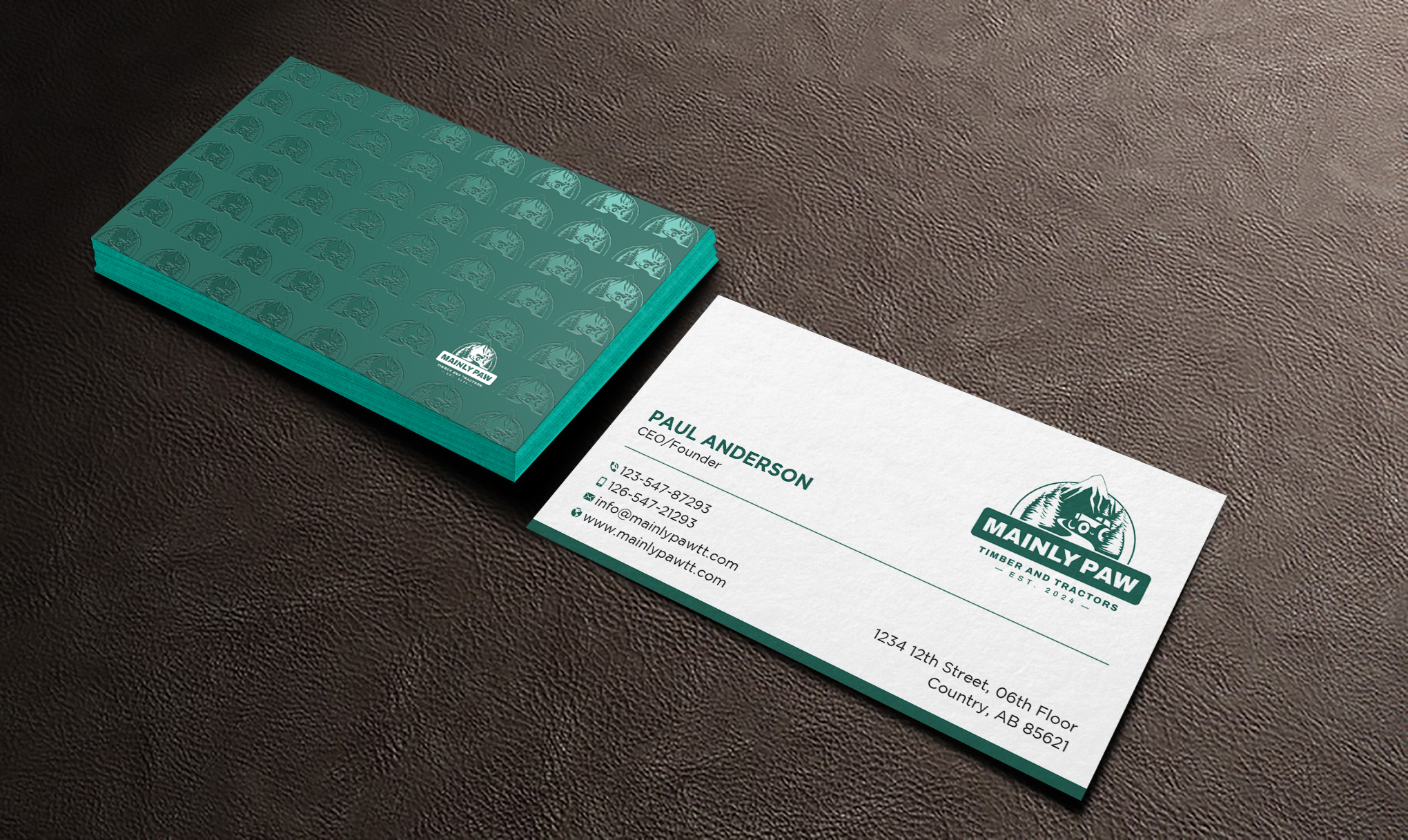 Visitenkarten-Design von Uttom 2 für Mainely Paws LLC | Design #33083617