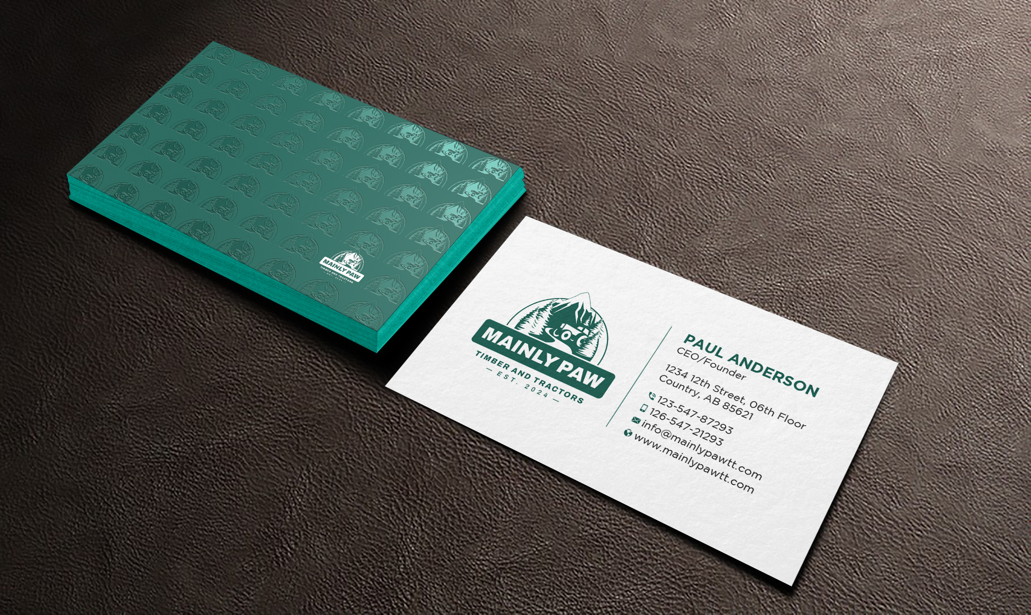 Visitenkarten-Design von Uttom 2 für Mainely Paws LLC | Design #33083618