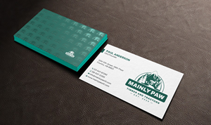 Business Card Design by Uttom 2 for Mainely Paws LLC | Design #33083625
