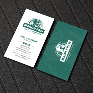 Visitenkarten-Design von Uttom 2 für Mainely Paws LLC | Design: #33083632