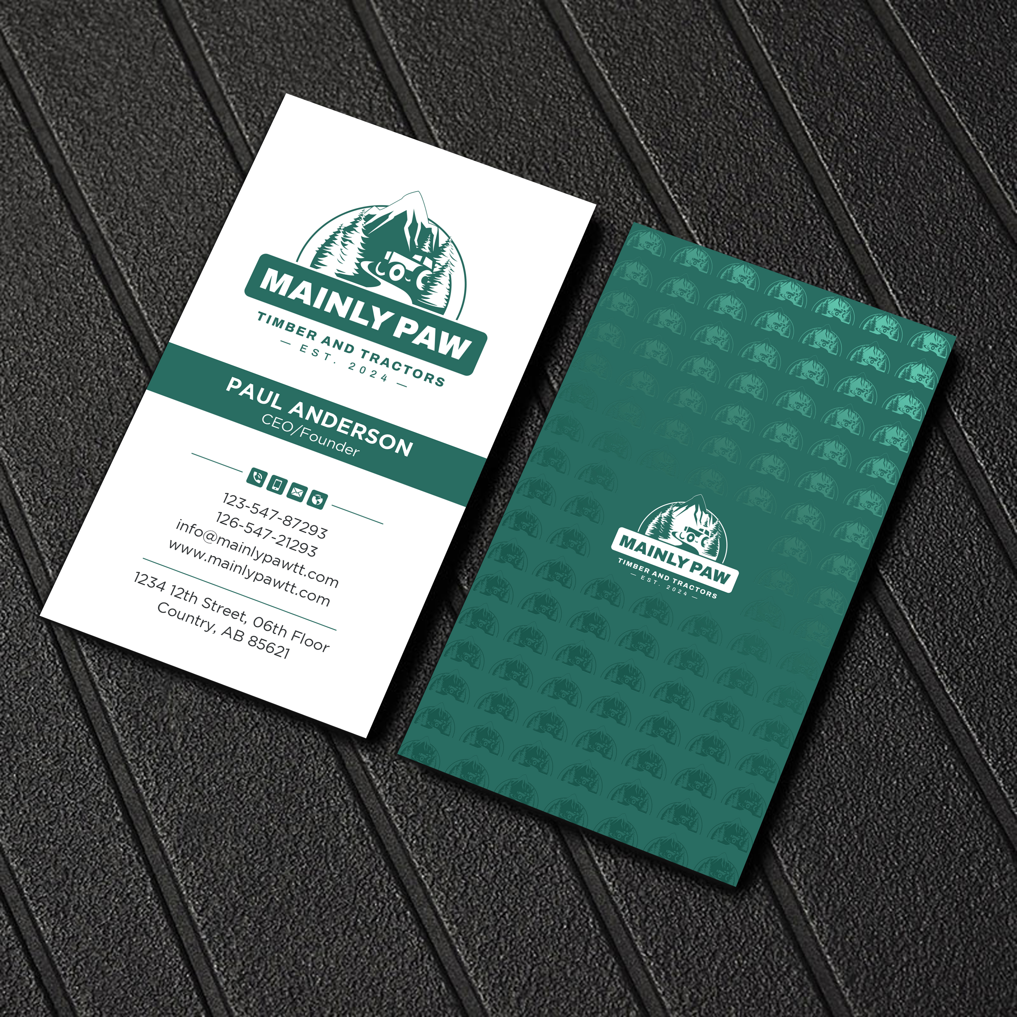 Visitenkarten-Design von Uttom 2 für Mainely Paws LLC | Design #33083634