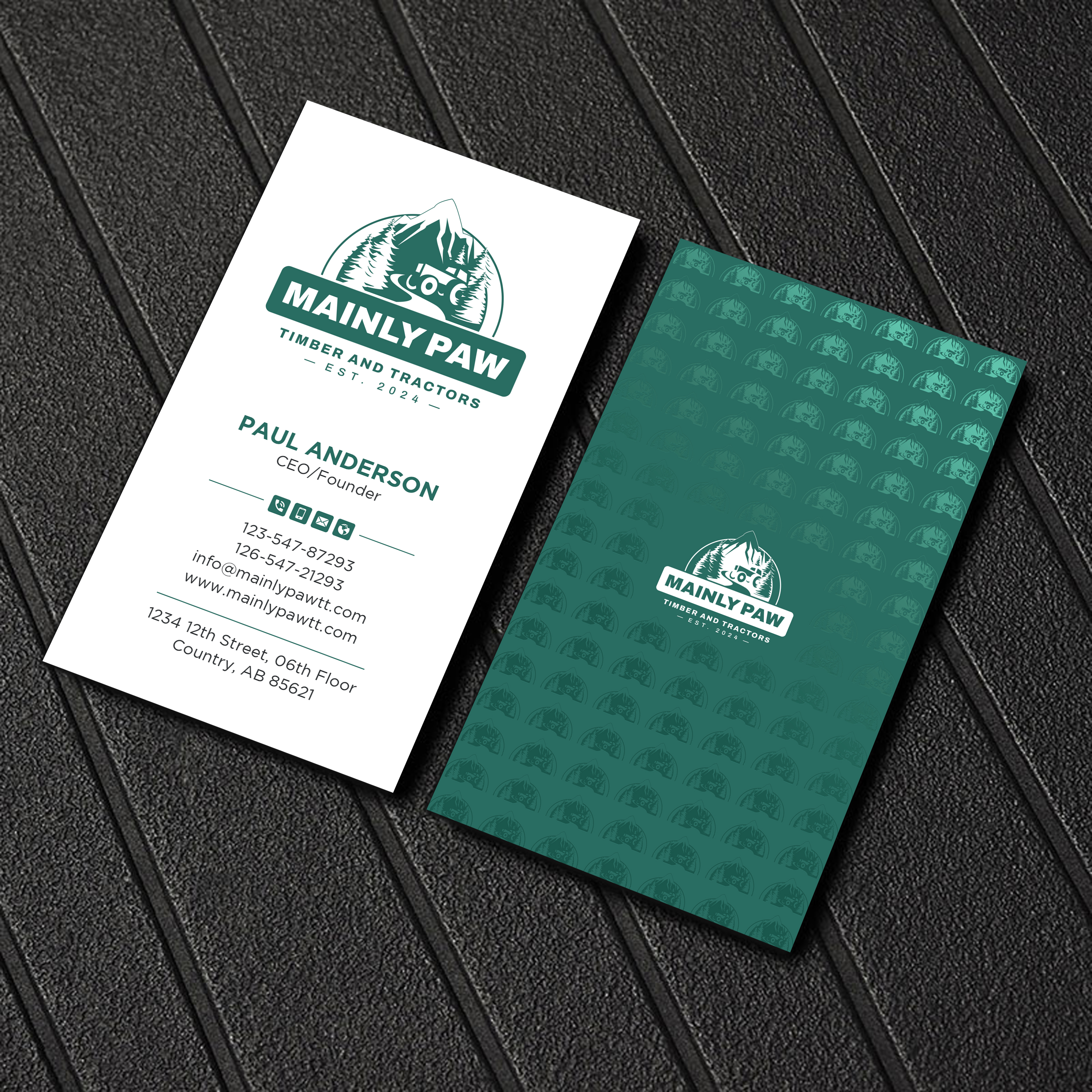 Business Card Design by Uttom 2 for Mainely Paws LLC | Design #33083636