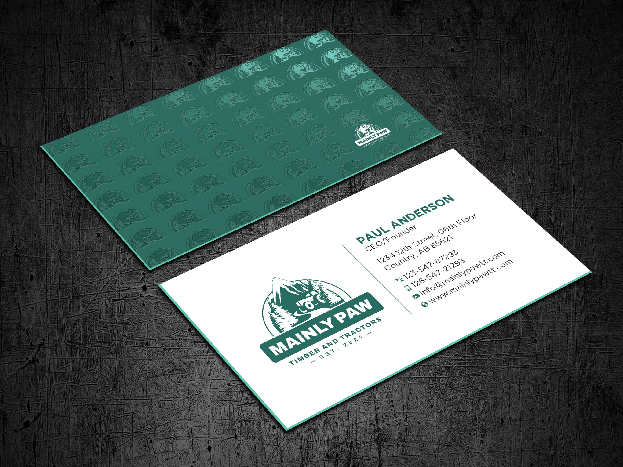 Visitenkarten-Design von Uttom 2 für Mainely Paws LLC | Design #33084025