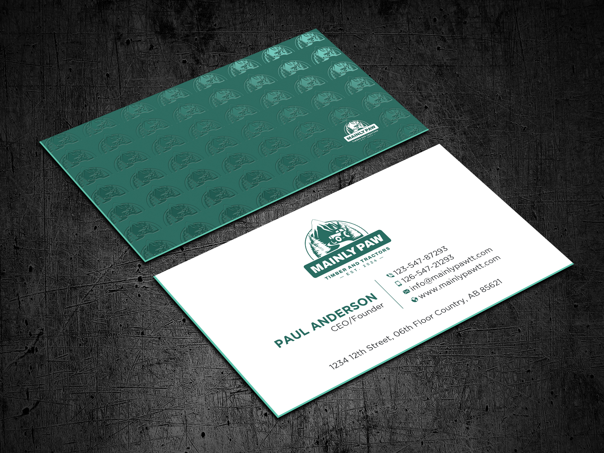 Visitenkarten-Design von Uttom 2 für Mainely Paws LLC | Design #33084027